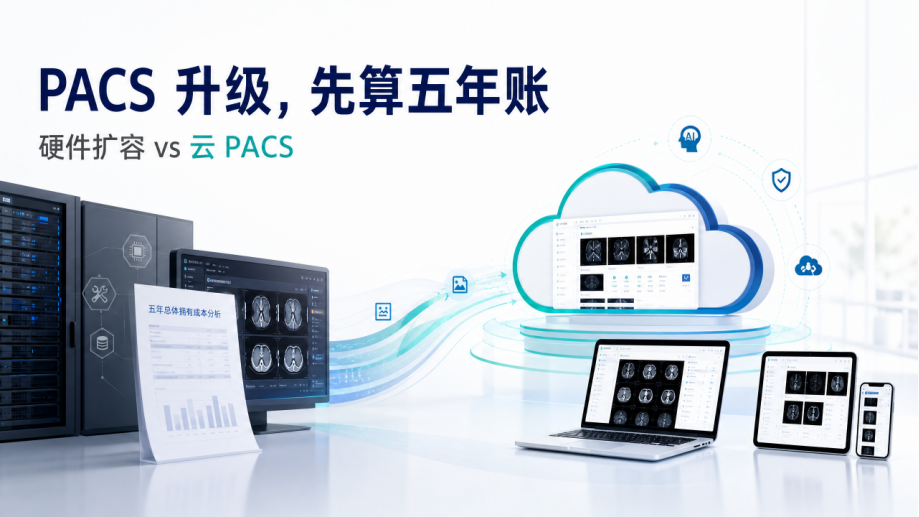 PACS 升级，先算五年账