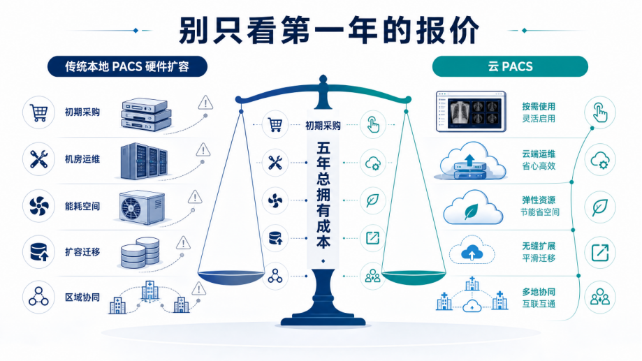别只看第一年的报价：五年 TCO 决策维度